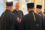 arcybiskup Stanisław gądecki z przedstawicielami innych wyznań